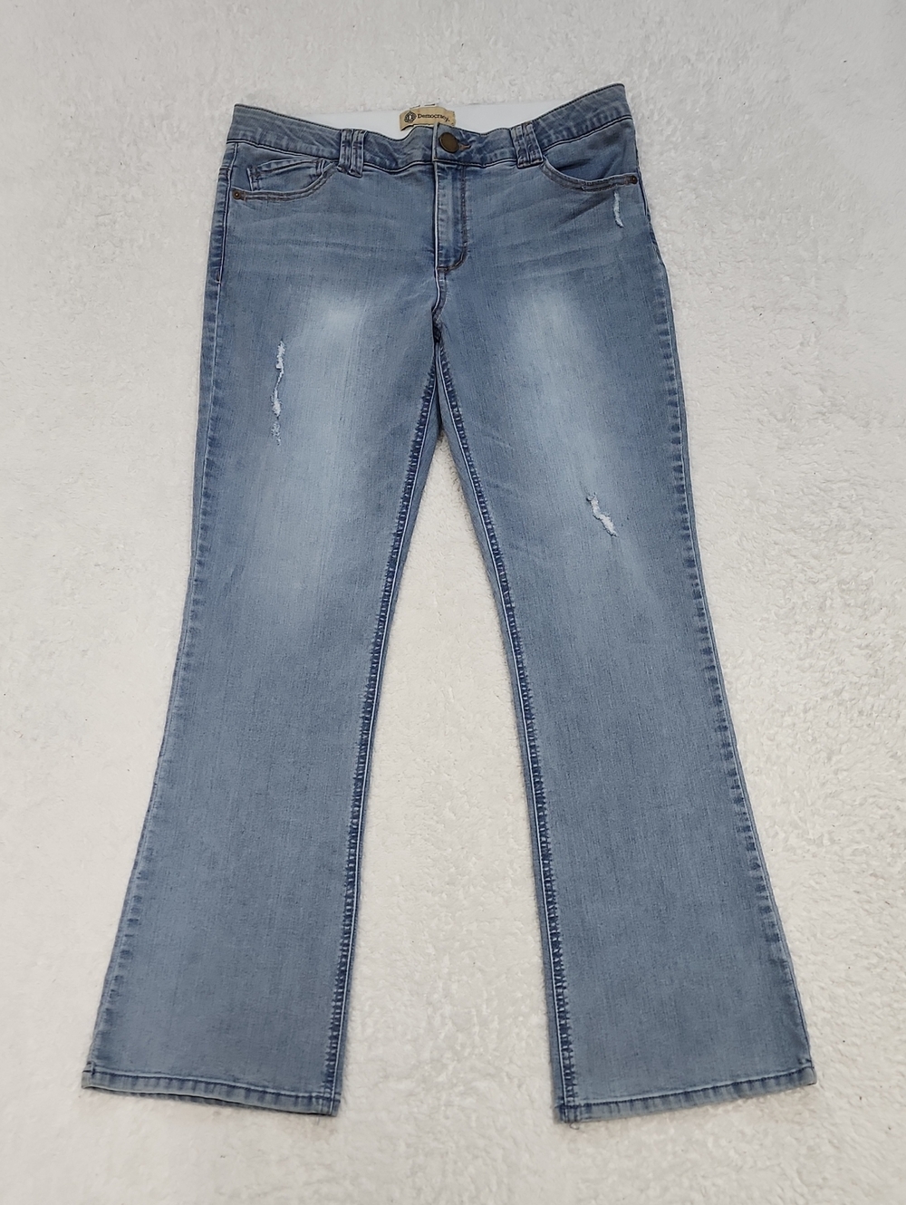 Democracy Ab Technology Distressed Jeans